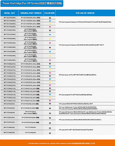 適用于HP